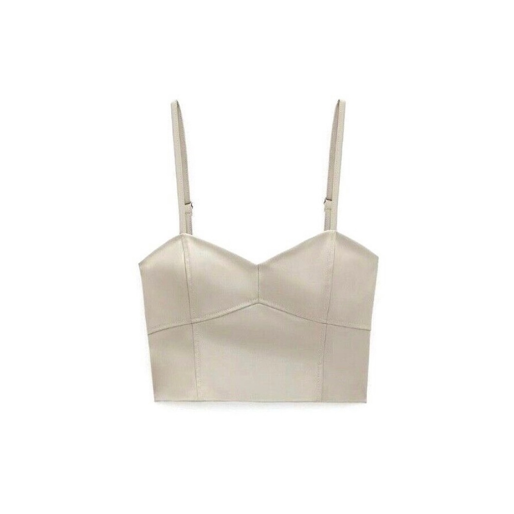 Faux Leather Zara Top